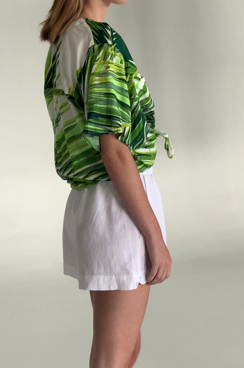 PALMA cropped shirt